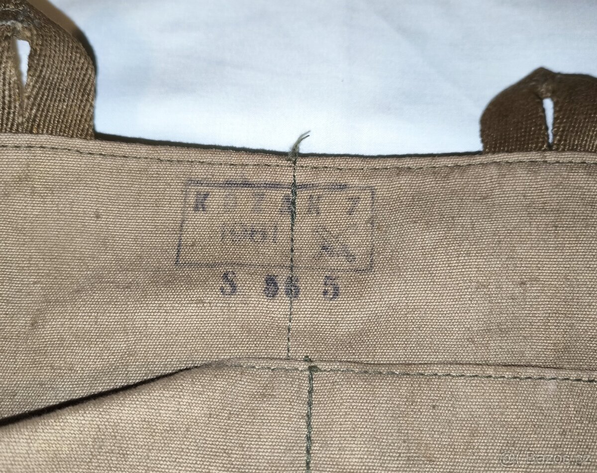 Vojenská brašna KOZAK, 1981. - 3