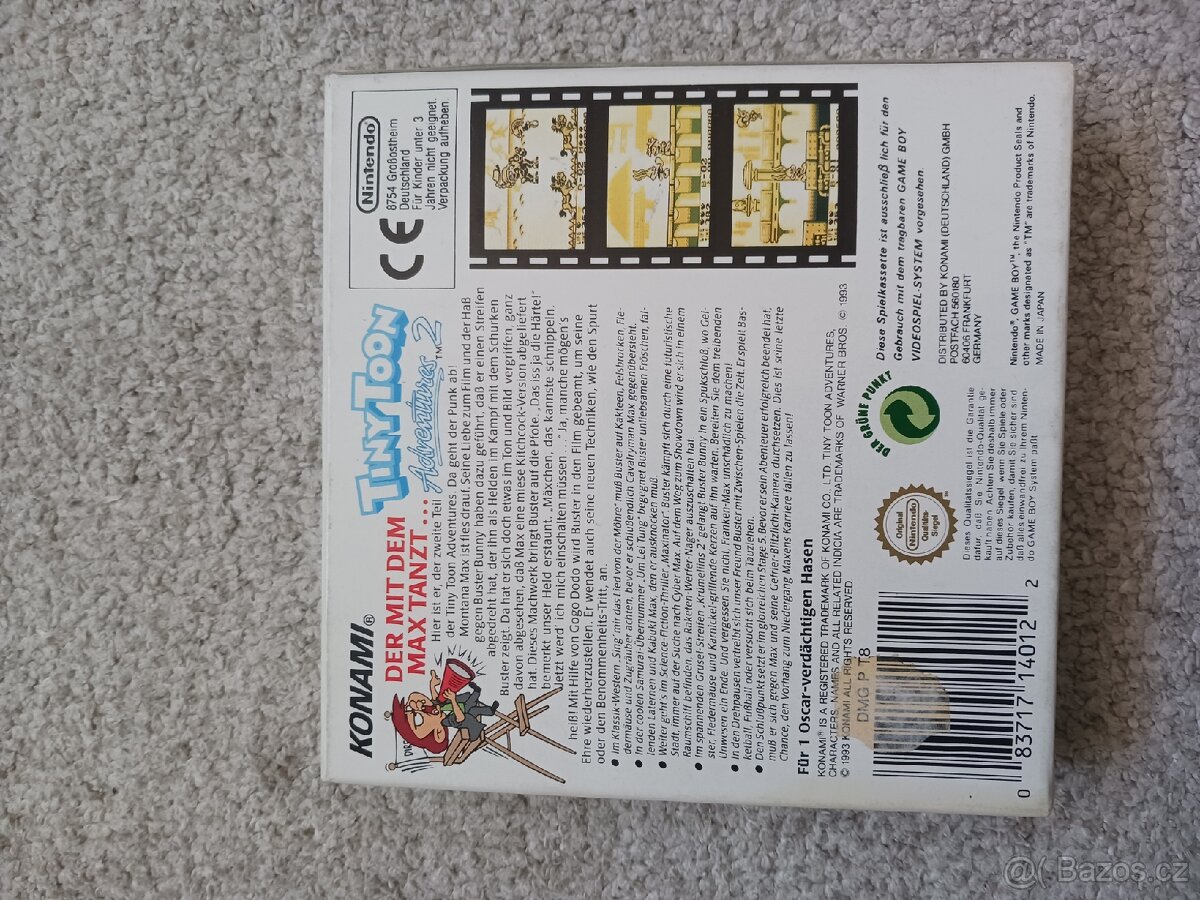 Nintendo game boy Tiny Toon Adventures 2 cib - 3