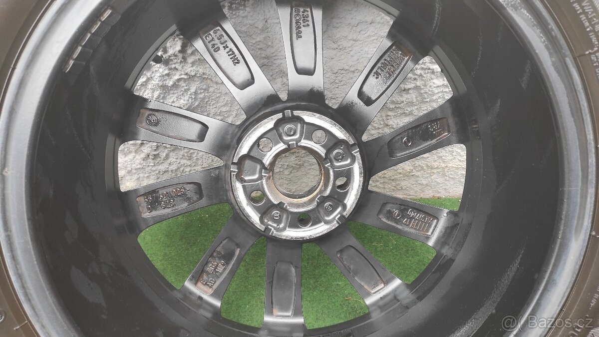 Alu kola Škoda 17" 5x100 - 3