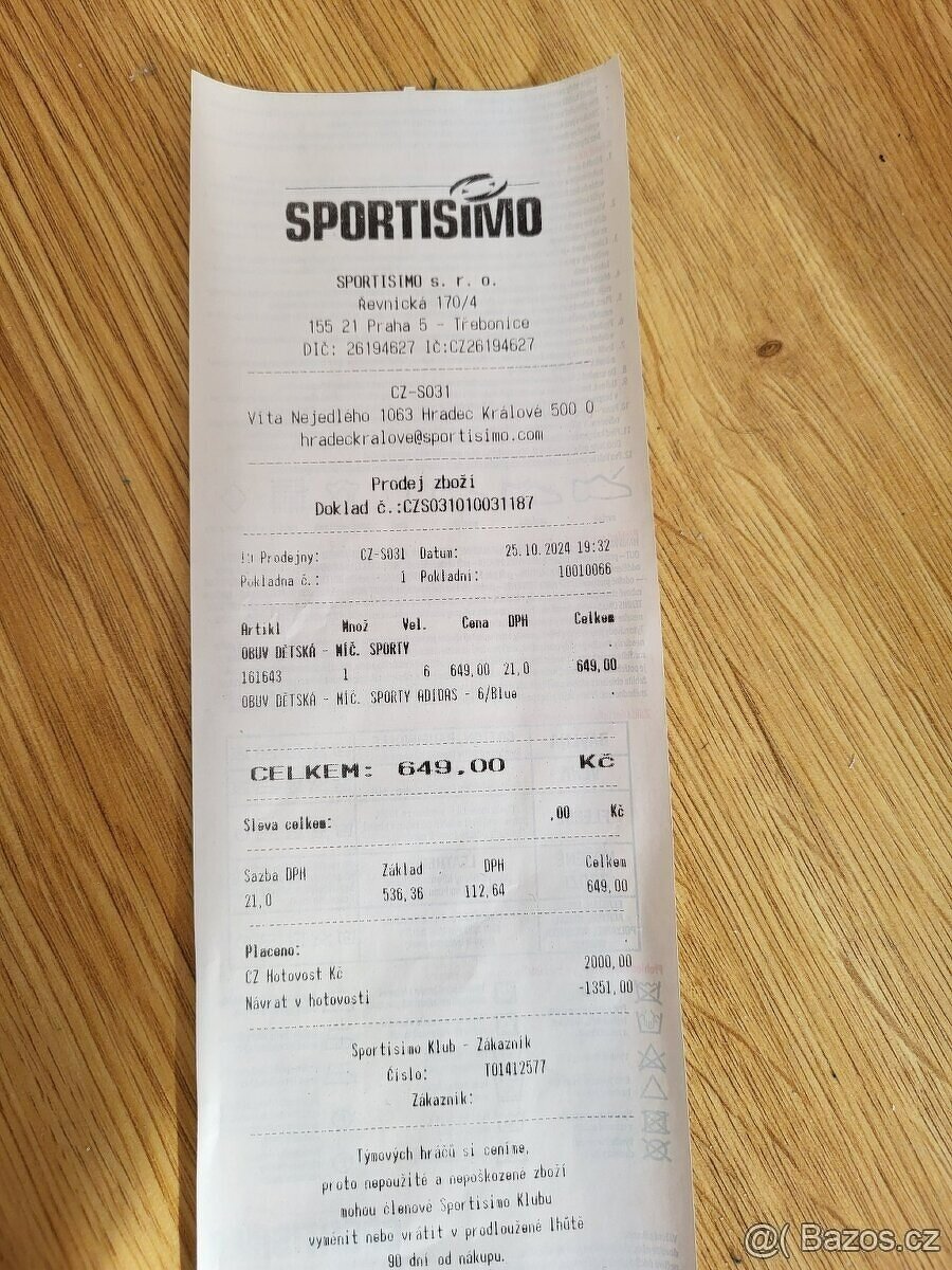 Dětské boty Adidas velikost 39 - 3