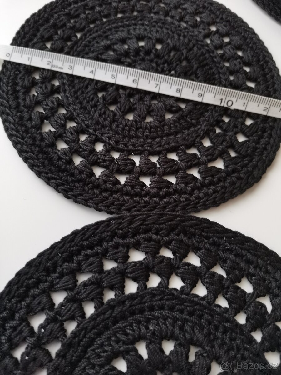 Háčkované postírání 6 ks - 3