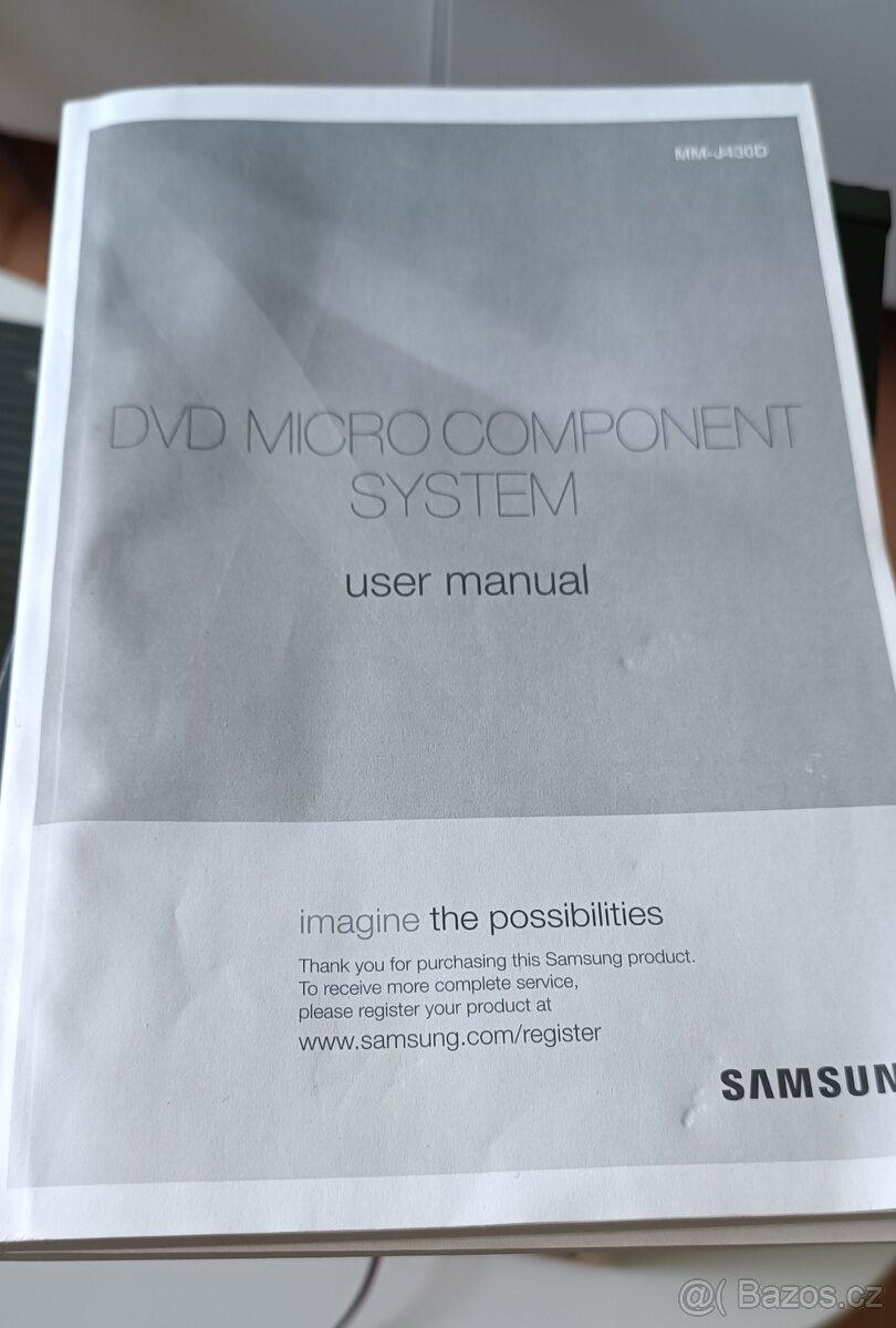 Mikrosystém Samsung MM-J430D - 3