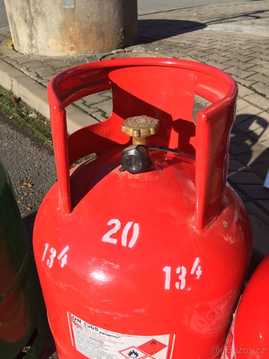 Prodám 10kg propan butan láhve - 3