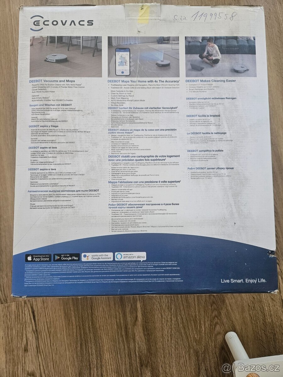 Robotický vysavač Ecovacs deebot N8 pro - 3