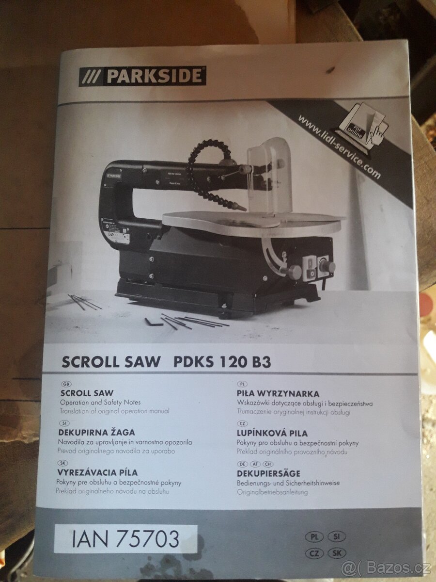 Stolní lupinková pila Parkside - 3