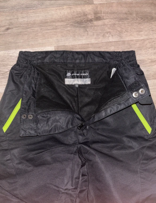 Černé zimní kalhoty Alpine Pro - 3