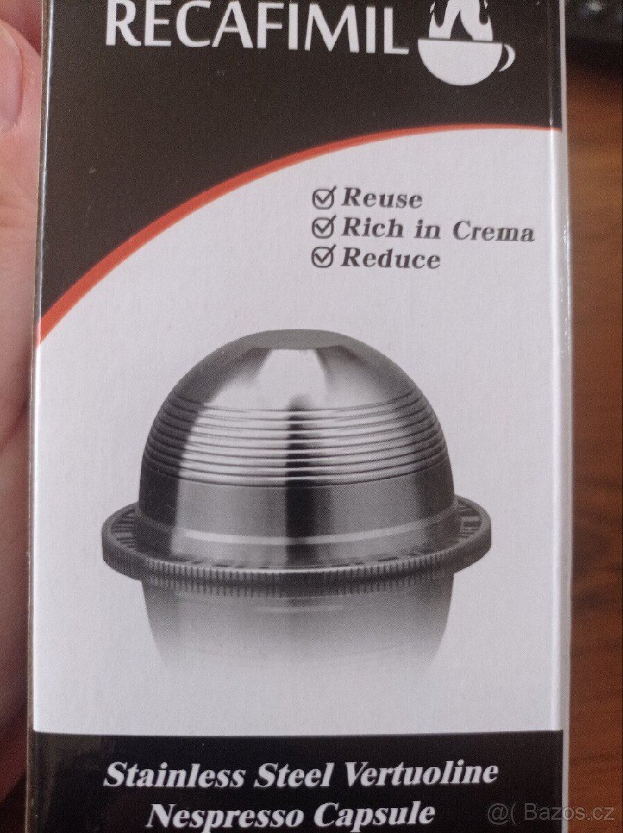 Nová plnitelná kapsle pro Nespresso - 3