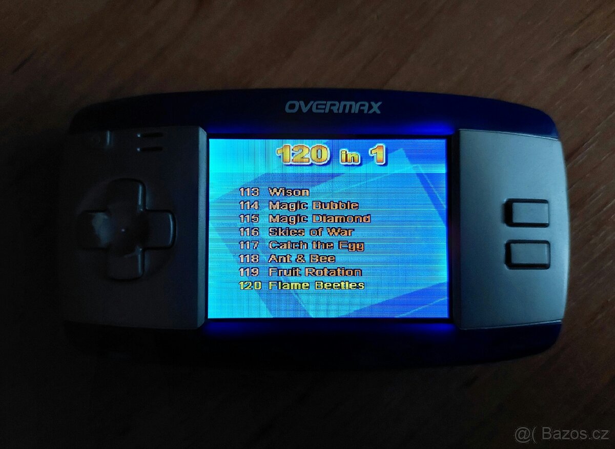 Herní konzole Overmax, 120 her - 3