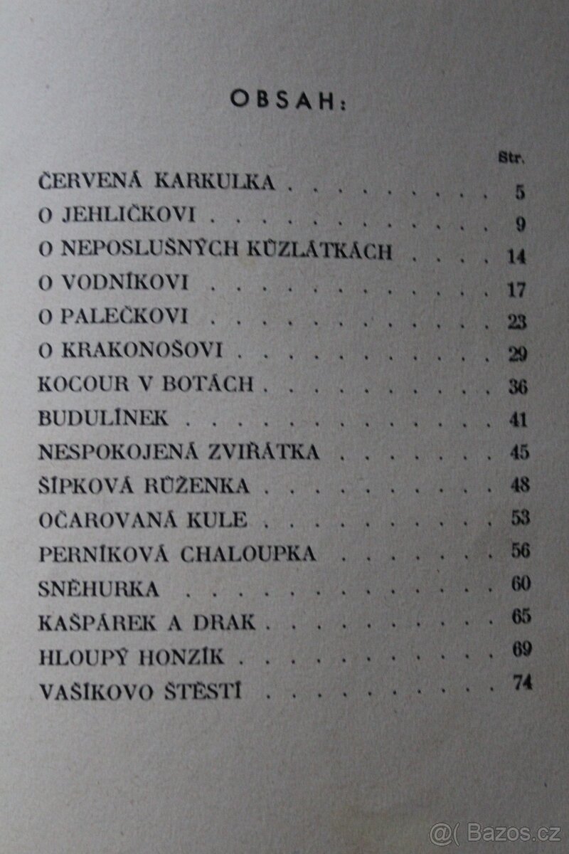 Pohádky dětského srdíčka - kniha z roku 1937 - 3