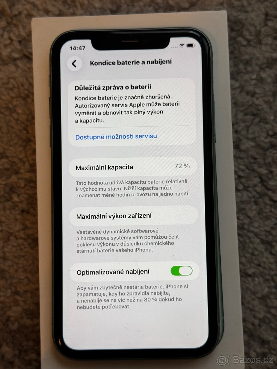 IPhone 11 + balení - 3