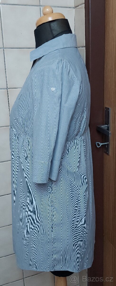 Celopropínací bavlněné šaty. - 3