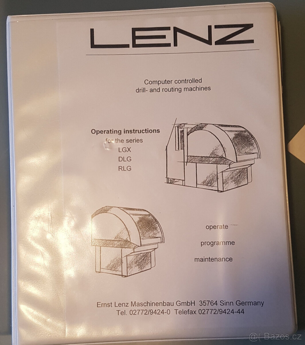LENZ RLG 470-2 2006 milling drilling router - 3