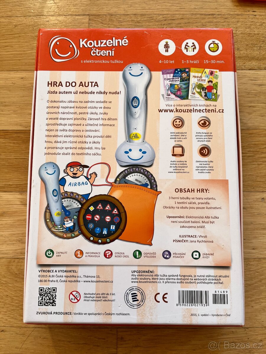 Albi, Hra do auta (Kouzelné čtení) - 3
