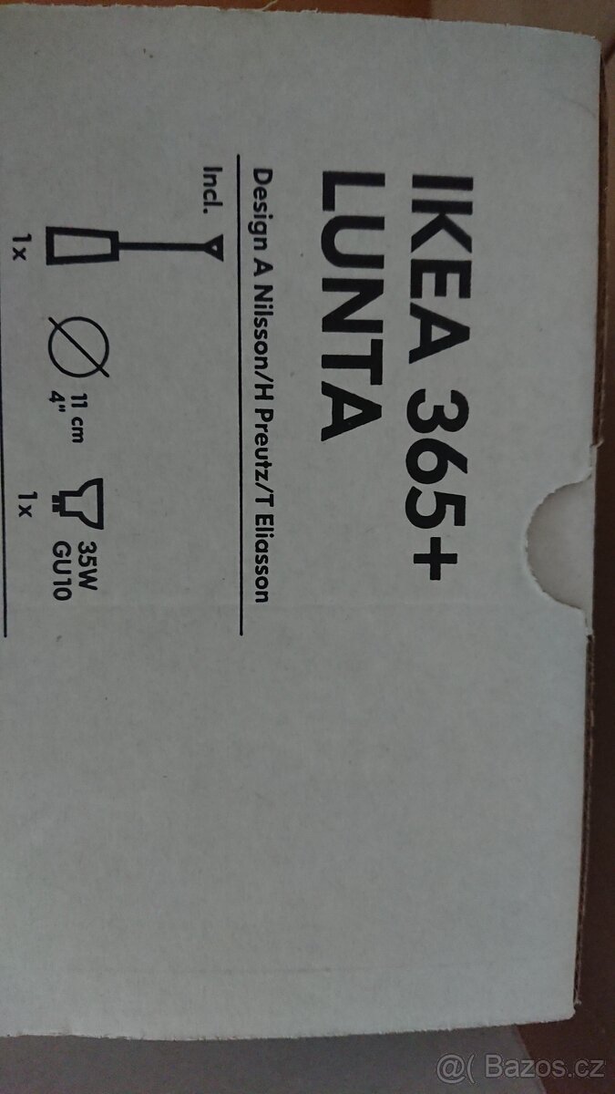 Závěsná stropní světla Ikea Lunta - 3