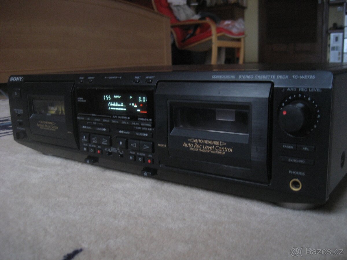 Prodám tape deck SONY TC-WE 725 - 3