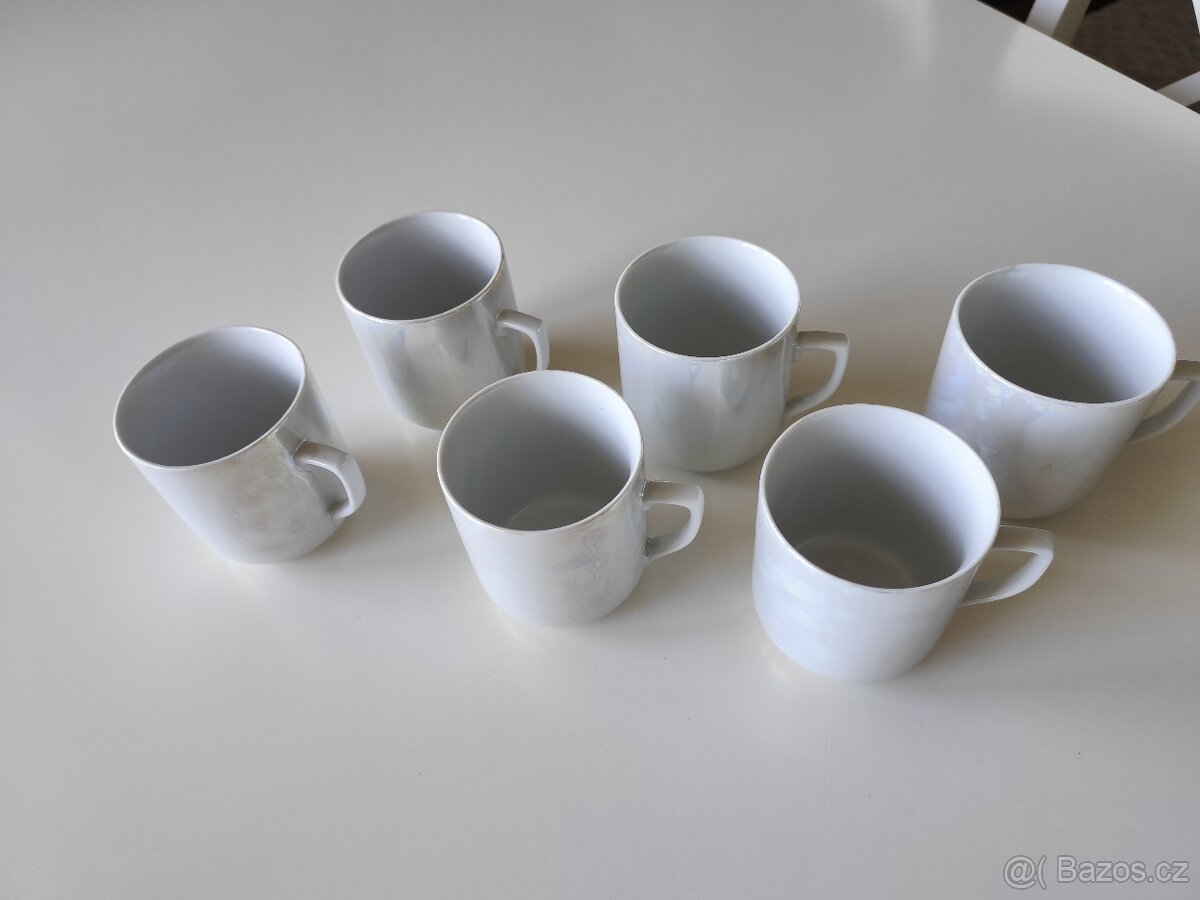 Predám sadu perleťových hrnčekov - 3