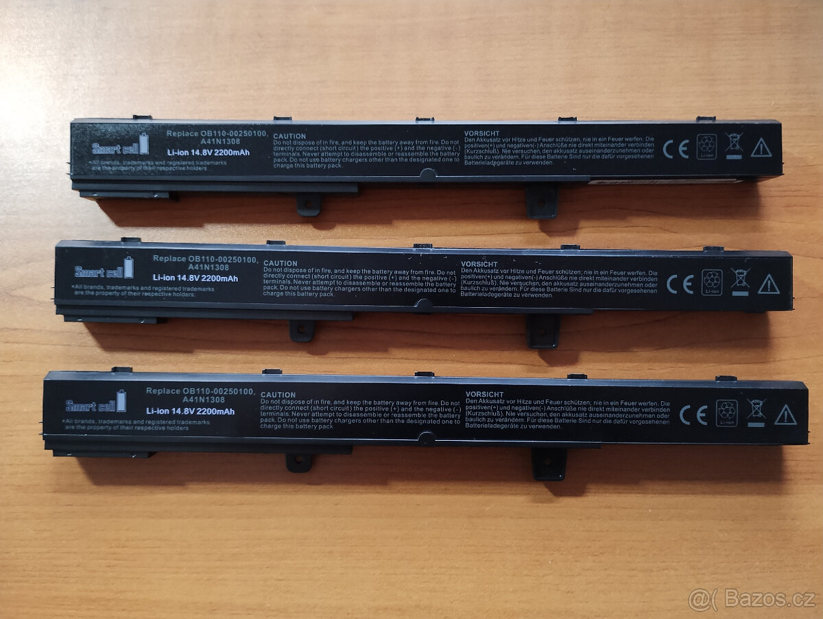 baterie A41N1308 pro notebooky Asus X551 (3hod) nové - 3