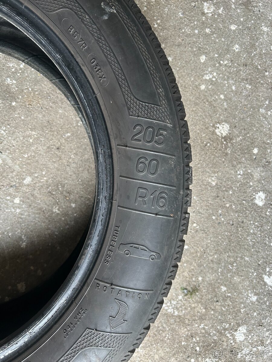 Zimní pneu 205/60/16 Kleber - 3