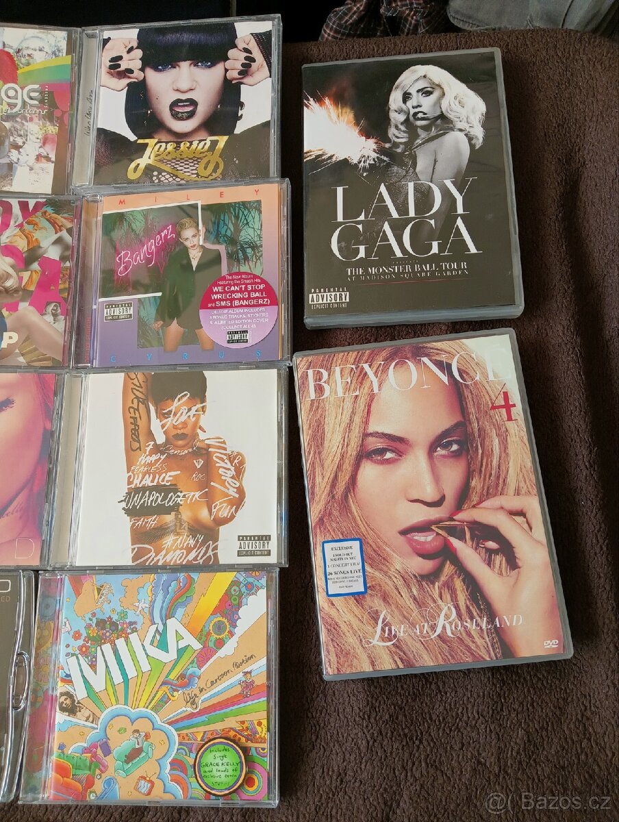 LP Adele, CD/DVD Beyoncé apod. - 3