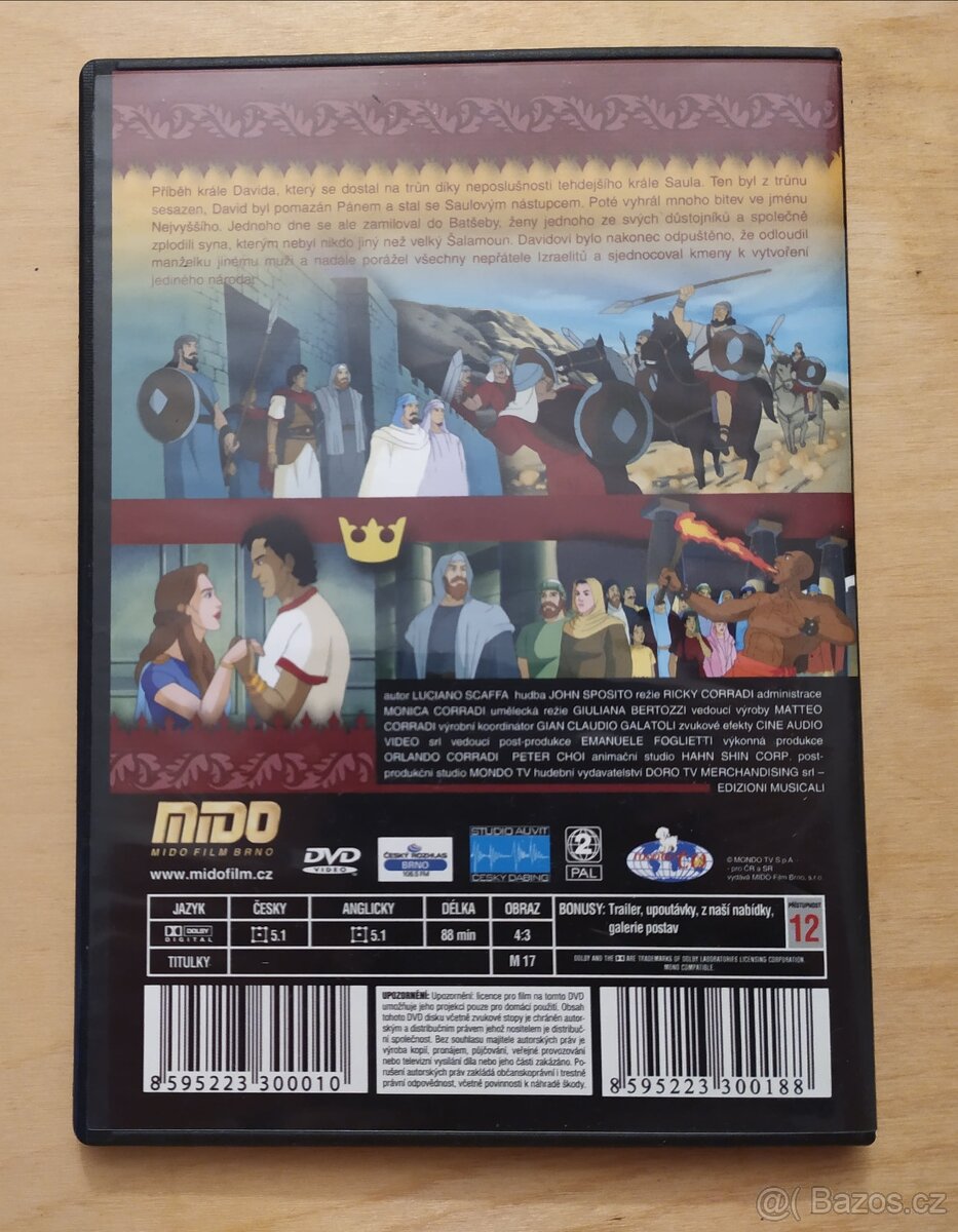 DVD Král David, animovaný - 3