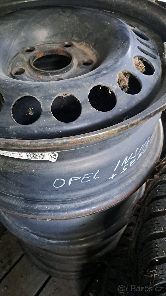 OPEL ORIGINAL PLECHOVE DISKY 16" - 3