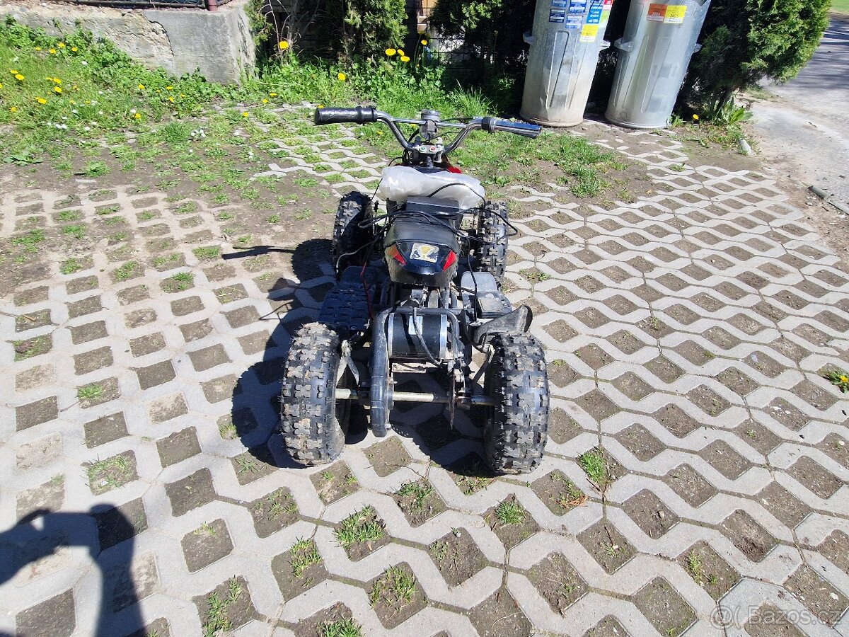 Dětská čtyřkolka Nitro 800w - na díly