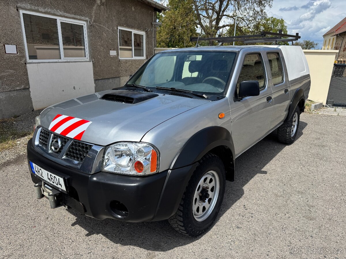 Nissan Double-cab D22 2009 2.5 TDI 4x4 CZ 1. maj. DPH