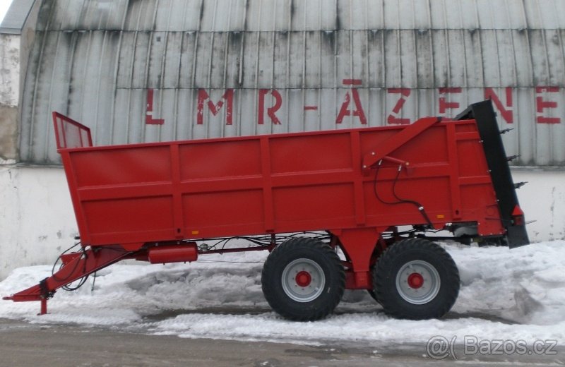 Rozmetadlo hnoje - chlévské mrvy - nosnost 14 tun - 3