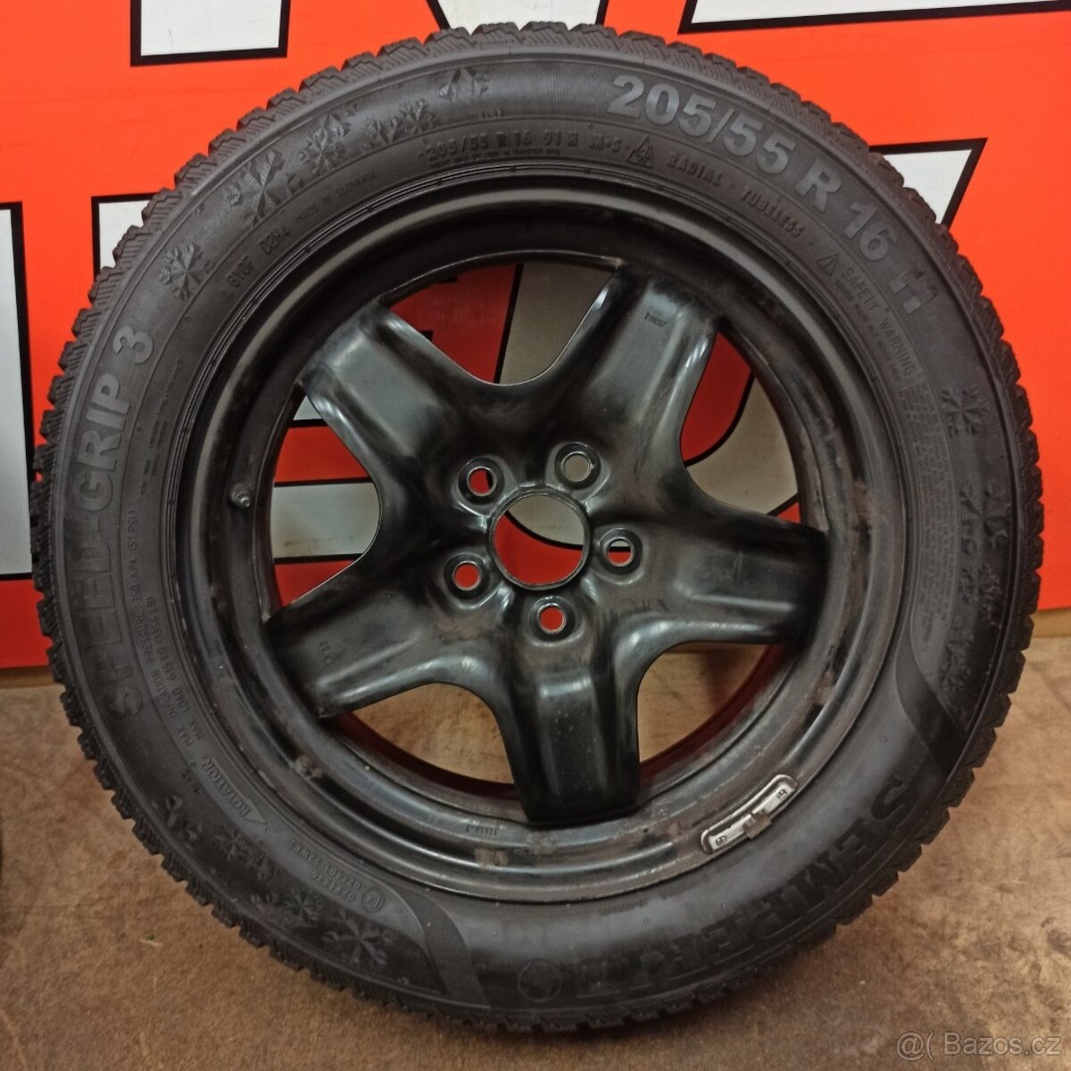Kola na Opel Astra zimní pneu Semperit 205/55R16 - 3