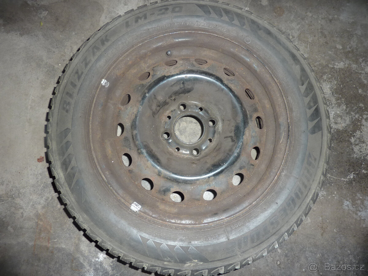 Zimní pneu s disky Bridgestone_Blizzak_LM20_185_65_R15 - 3