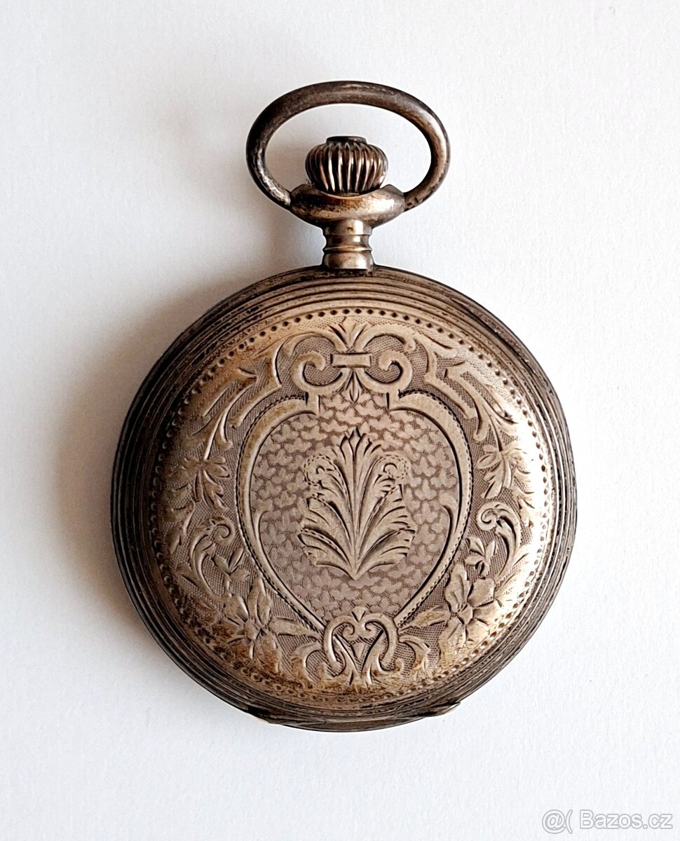 Prodám pánské starožitné kapesní hodinky Ancre Ligne Droite - 3