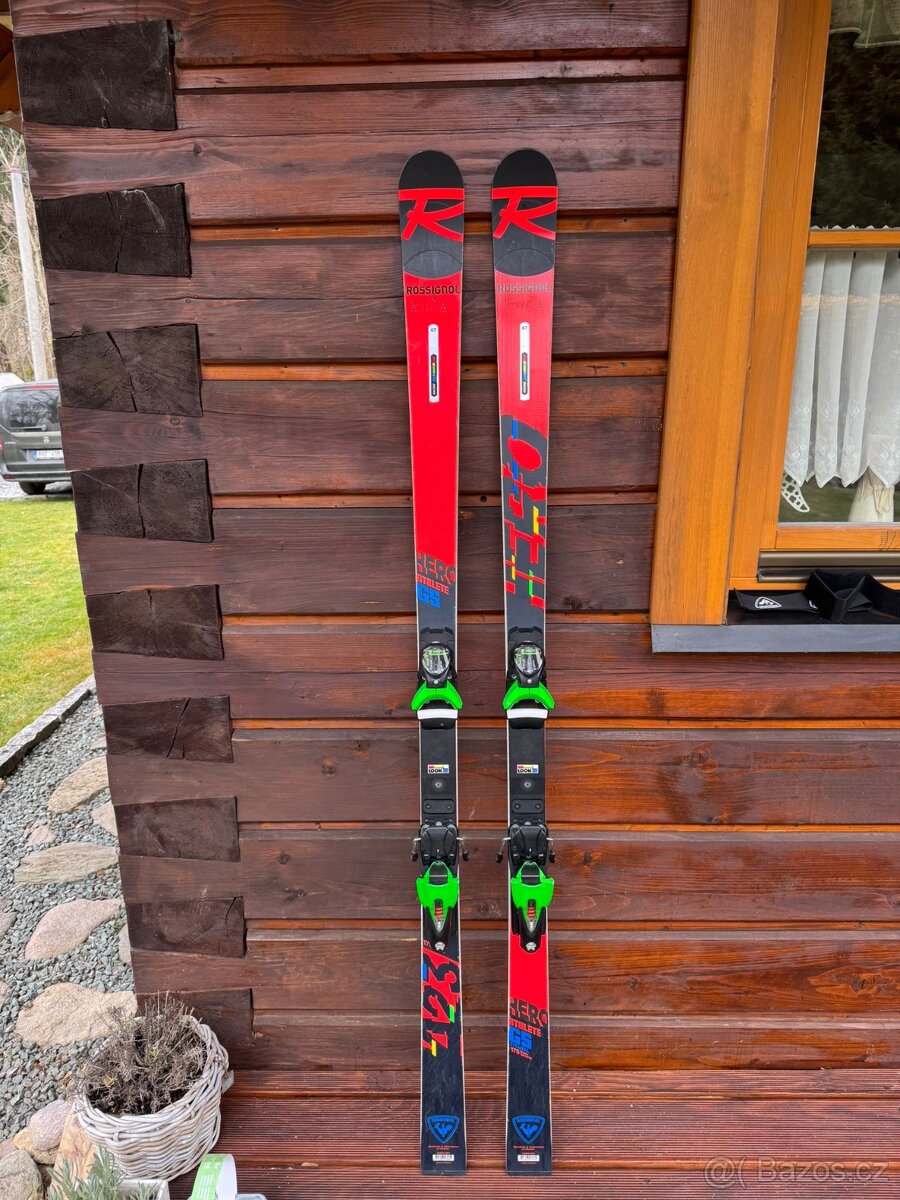 prodám závodní juniorské lyže Rossignol Hero 175cm - 3