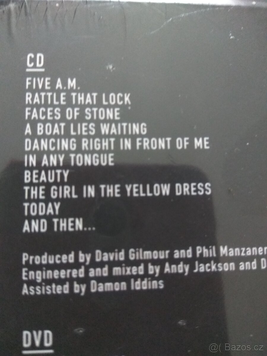 DAVID GILMOUR - De Luxe edice - CD + DVD+ plakát atd. - 3