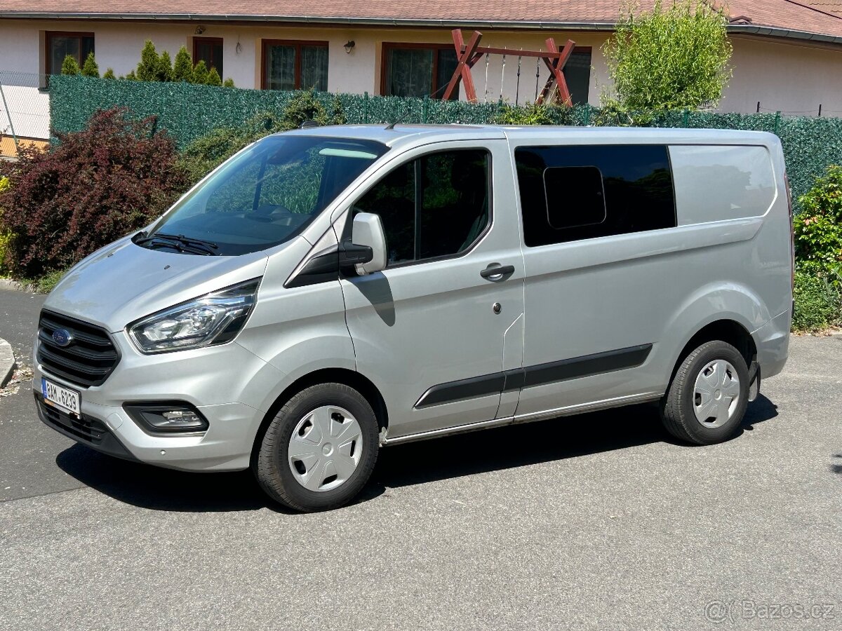 Ford Transit Custom r.v.2021 5míst ČR 1m DPH po servisu - 3