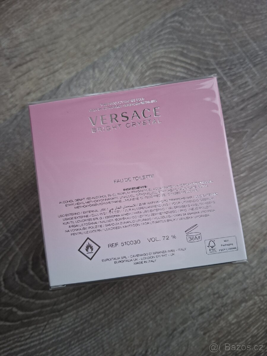 Versace Bright Crystal EDT 50ml - 3