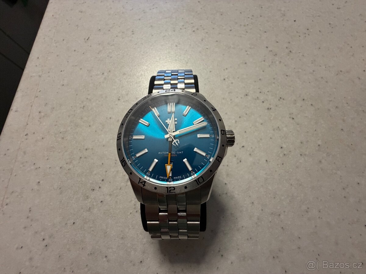 Hodinky Christopher Ward C63 Sealander GMT – Electric Blue - 3