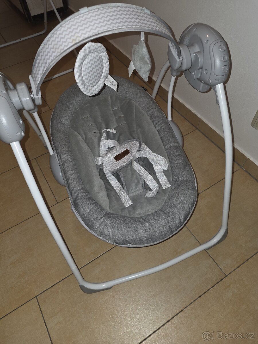 Vibrační lehátko + houpačka - 3