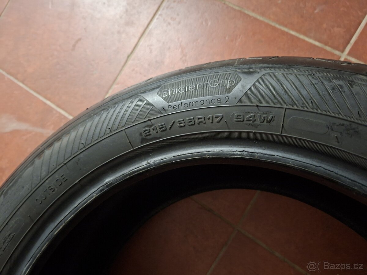 Pneumatiky Goodyear 215/55 R17 - 3