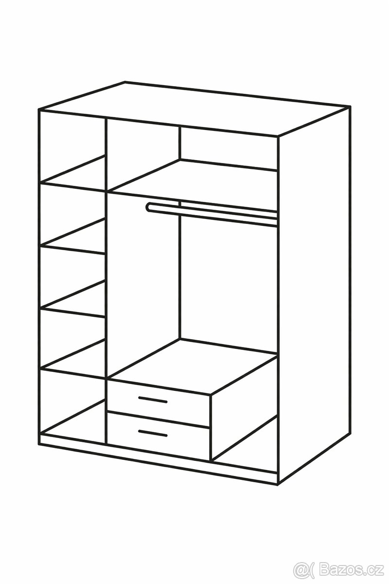 Šatní skříň - 3