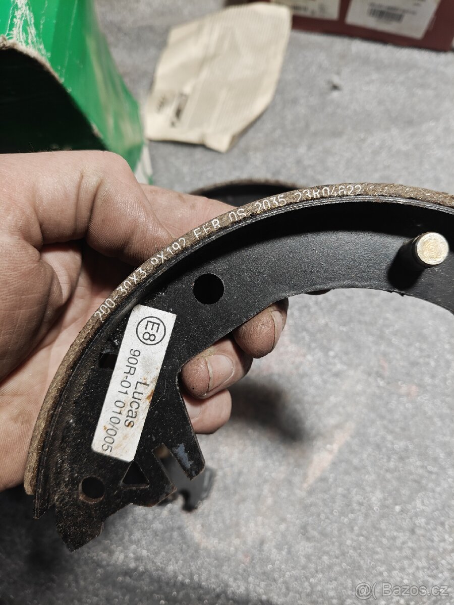 Brzdové pakny favorit - 3