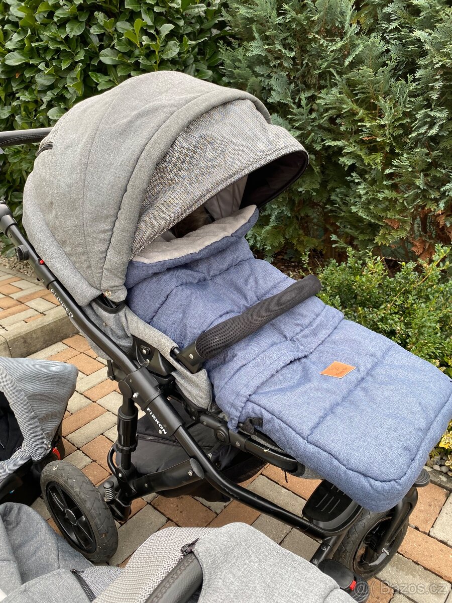 Kočárek Firkon Flipper 3 v 1+autosedačka - 3