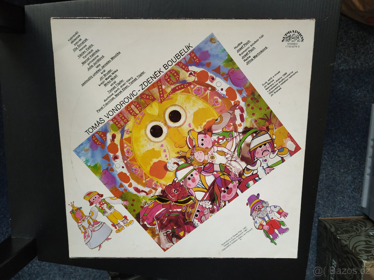 Gramofonové desky - dětské téma - 3