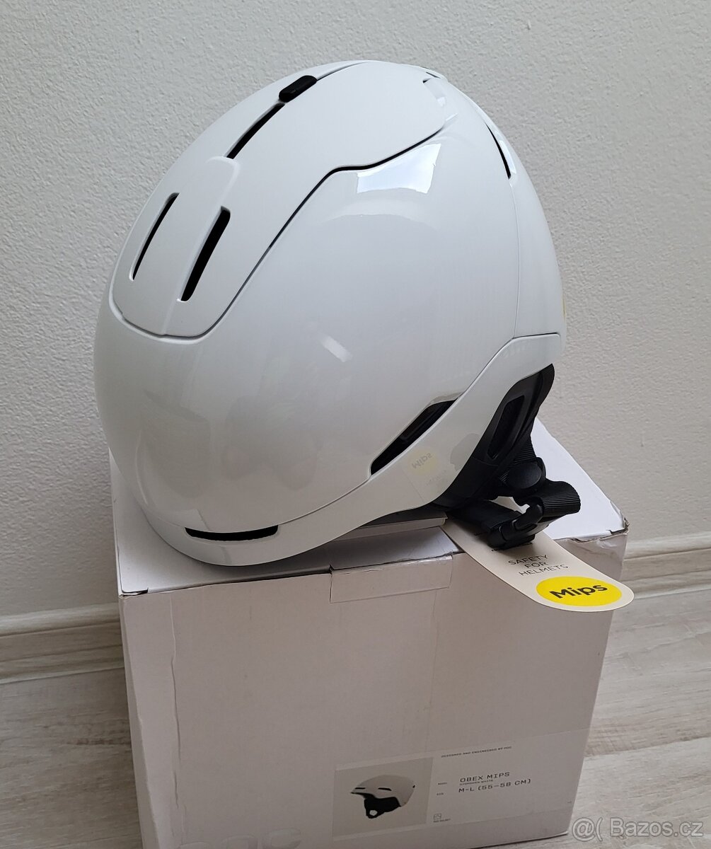 Nová lyžařská helma POC Obex Mips, vel. 55-58 - 3