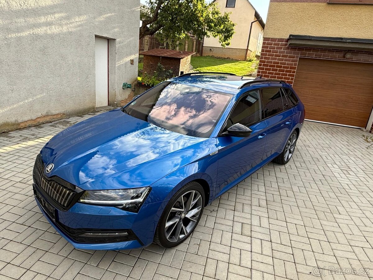 Škoda Superb 3 Combi iV 1.4TSI DSG Sportline/Matrix/120TKm - 3