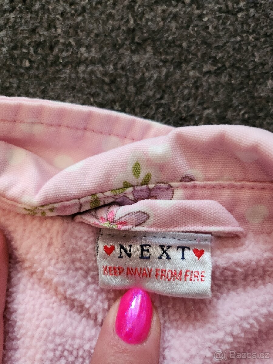 Dívčí kabátek NEXT, velikost 92 cm - 3