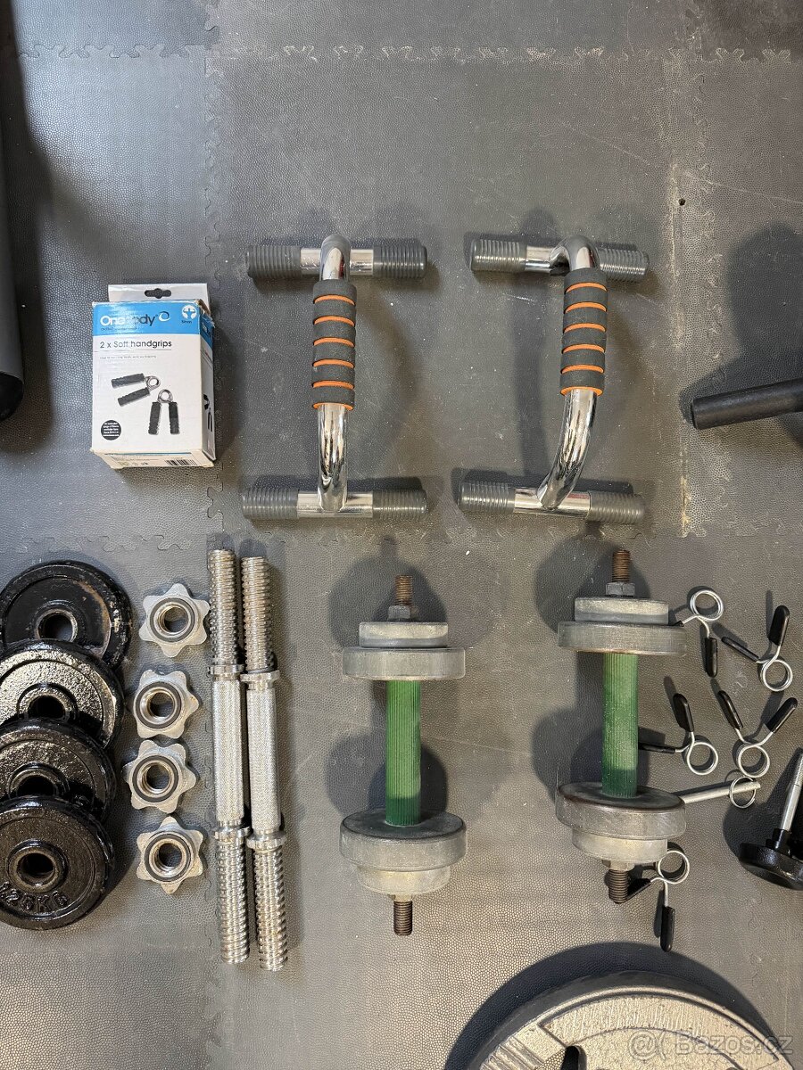 Sada závaží a věcí na cvičení - 3