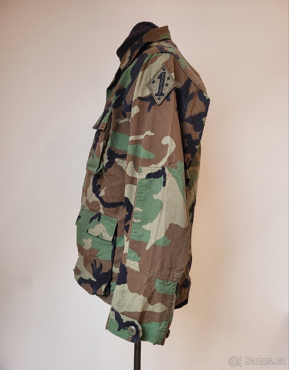 BLŮZA BDU US MARINES WOODLAND MEDIUM - REGULAR - 3