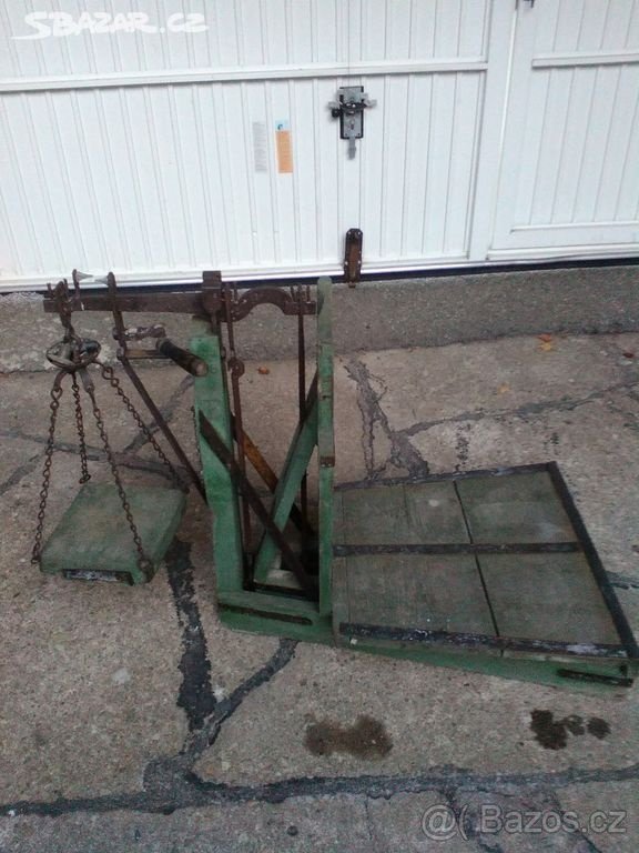 starožitné váhy - 3