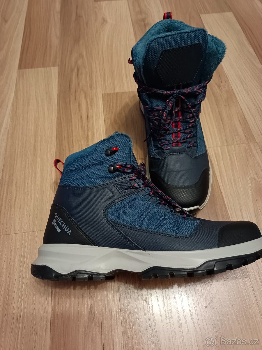 Pánské turistické hřejivé nepromokavé boty MH 500 vel. 43 - 3