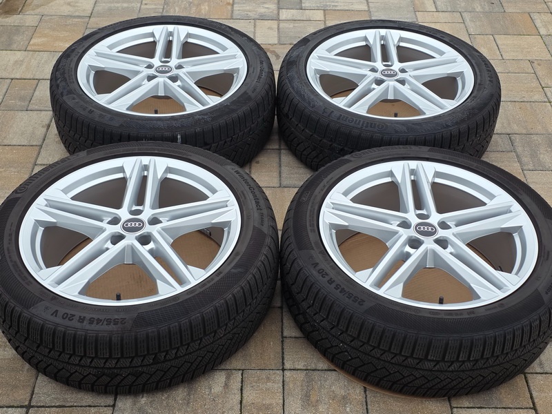 originál zimní AUDI SQ5 Q5 8x20" 5x112 s pneu 255/45 R20 - 3